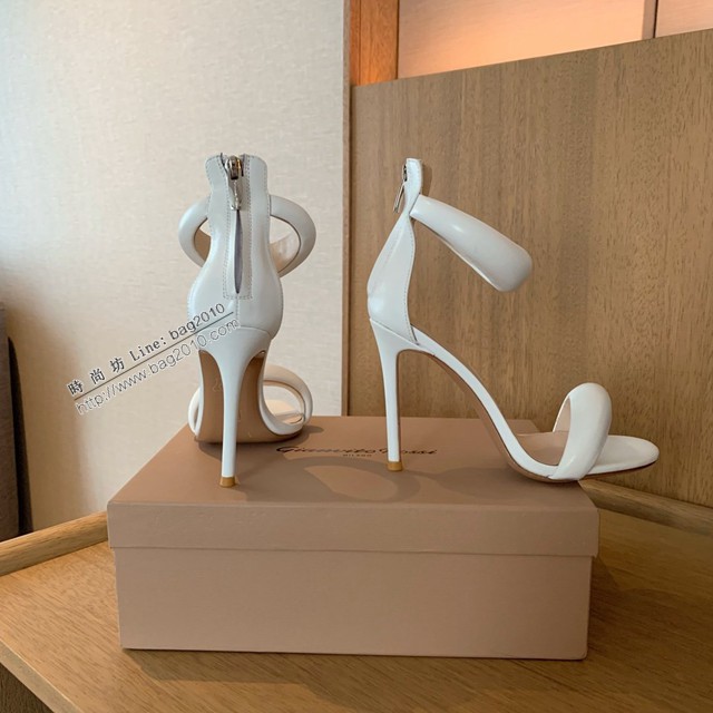Gianvito Rossi專櫃款一字帶涼鞋 定制羊皮女士拖鞋 dx3600